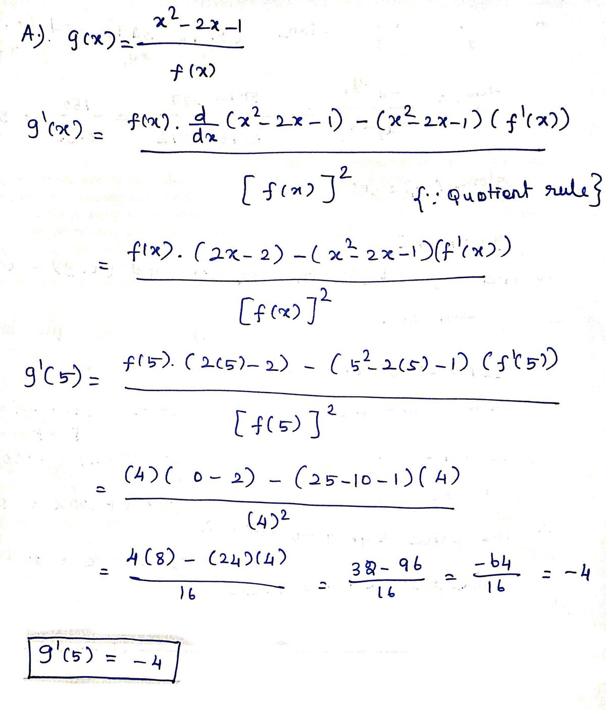 Calculus homework question answer, step 1, image 1